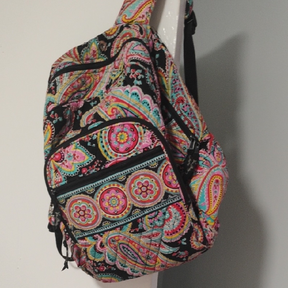 Vera Bradley Multicolor Paisley Backpack